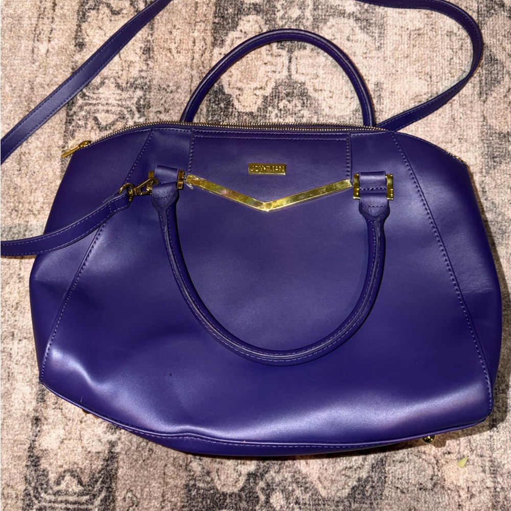 Purple Joy and Iman crossbody